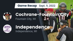 Recap: Cochrane-Fountain City  vs. Independence  2022