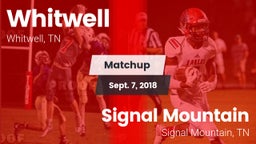 Matchup: Whitwell vs. Signal Mountain  2018