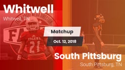 Matchup: Whitwell vs. South Pittsburg  2018