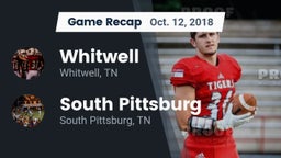 Recap: Whitwell  vs. South Pittsburg  2018