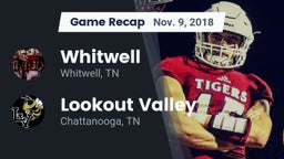 Recap: Whitwell  vs. Lookout Valley  2018