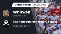 Recap: Whitwell  vs. Chattanooga Preparatory School 2023