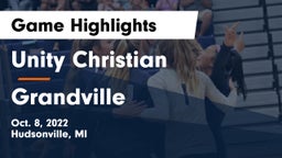 Unity Christian  vs Grandville  Game Highlights - Oct. 8, 2022