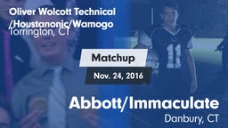 Matchup: Wolcott RVT vs. Abbott/Immaculate 2016