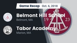Recap: Belmont Hill School vs. Tabor Academy  2018