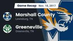 Recap: Marshall County  vs. Greeneville  2017