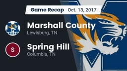 Recap: Marshall County  vs. Spring Hill  2017