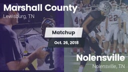 Matchup: Marshall County vs. Nolensville  2018
