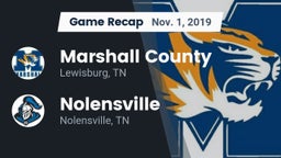 Recap: Marshall County  vs. Nolensville  2019
