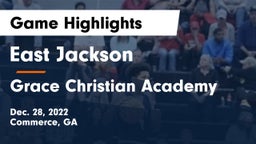 East Jackson  vs Grace Christian Academy Game Highlights - Dec. 28, 2022