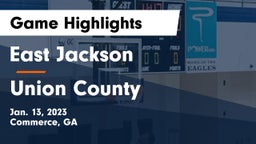 East Jackson  vs Union County  Game Highlights - Jan. 13, 2023