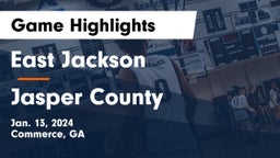 East Jackson  vs Jasper County  Game Highlights - Jan. 13, 2024