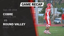 Recap: Cobre  vs. Round Valley  2016