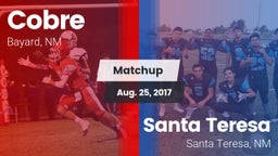 Matchup: Cobre vs. Santa Teresa  2017
