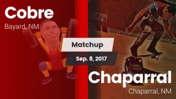 Matchup: Cobre vs. Chaparral  2017