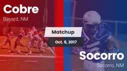 Matchup: Cobre vs. Socorro  2017