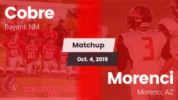 Matchup: Cobre vs. Morenci  2019