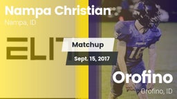 Matchup: Nampa Christian vs. Orofino  2017