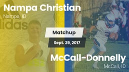 Matchup: Nampa Christian vs. McCall-Donnelly  2017