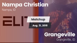 Matchup: Nampa Christian vs. Grangeville  2018