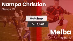 Matchup: Nampa Christian vs. Melba  2019