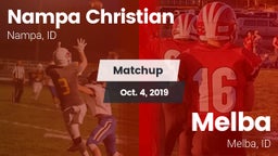 Matchup: Nampa Christian vs. Melba  2019