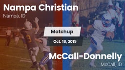 Matchup: Nampa Christian vs. McCall-Donnelly  2019