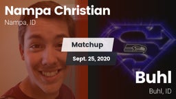 Matchup: Nampa Christian vs. Buhl  2020