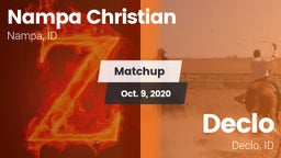 Matchup: Nampa Christian vs. Declo  2020