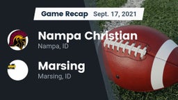 Recap: Nampa Christian  vs. Marsing  2021