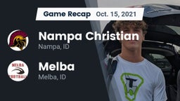 Recap: Nampa Christian  vs. Melba  2021