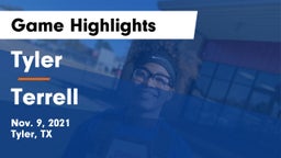 Tyler  vs Terrell  Game Highlights - Nov. 9, 2021