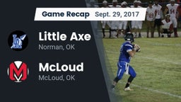 Recap: Little Axe  vs. McLoud  2017