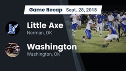 Recap: Little Axe  vs. Washington  2018