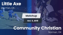 Matchup: Little Axe vs. Community Christian  2018