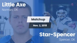 Matchup: Little Axe vs. Star-Spencer  2018