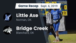 Recap: Little Axe  vs. Bridge Creek  2019