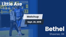 Matchup: Little Axe vs. Bethel  2019