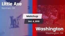 Matchup: Little Axe vs. Washington  2019