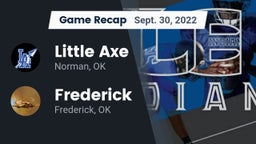 Recap: Little Axe  vs. Frederick  2022