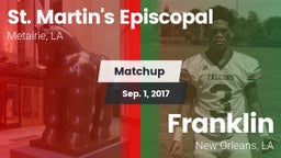 Matchup: St. Martin's Episcop vs. Franklin  2017