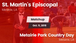 Matchup: St. Martin's Episcop vs. Metairie Park Country Day  2019