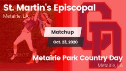 Matchup: St. Martin's Episcop vs. Metairie Park Country Day  2020