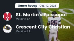 Recap: St. Martin's Episcopal  vs. Crescent City Christian  2023