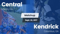 Matchup: Central vs. Kendrick  2017