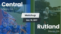Matchup: Central vs. Rutland  2017