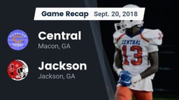 Recap: Central  vs. Jackson  2018