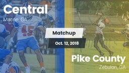 Matchup: Central vs. Pike County  2018