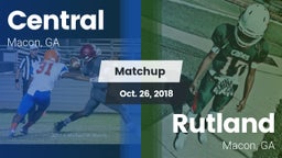 Matchup: Central vs. Rutland  2018