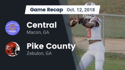 Recap: Central  vs. Pike County  2018